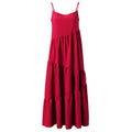Robe plissée à bretelles – Coupe ample, style balnéaire